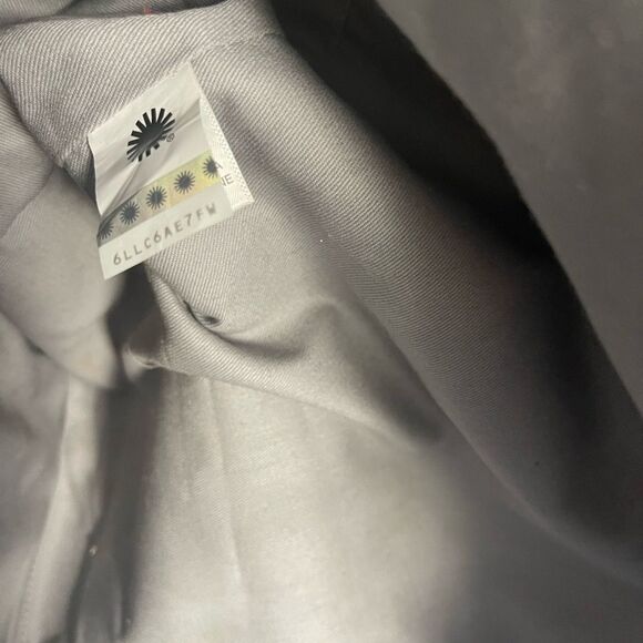 UGG X Telfar Classic Gray Fleece medium Tote /shoulder Bag - Picture 12 of 16